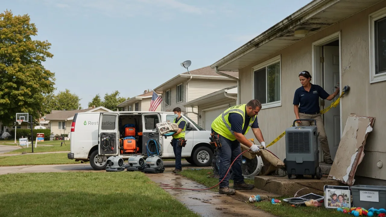 Water Damage Restoration in Clifton, IL near me